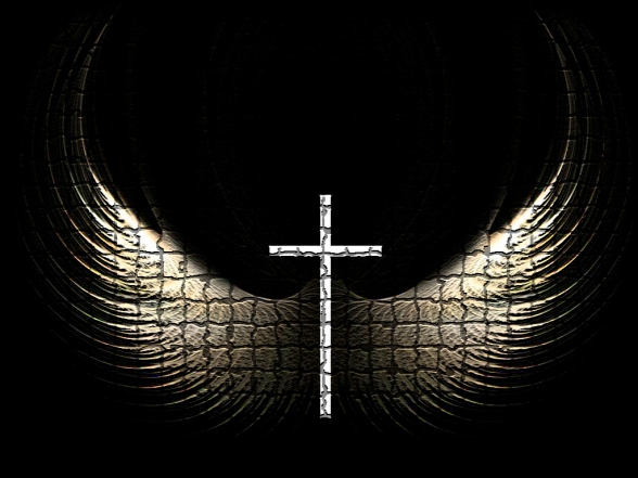 telhas santo espírito-cruz-e-asas de mosaico