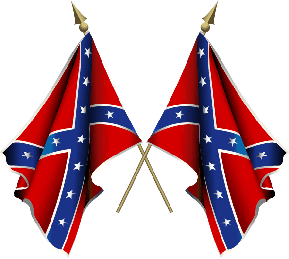 A Confederate Flag
