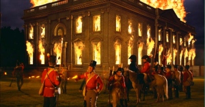 Banker/Monarchy Controlled British Army Sets Fire To The White House 1814.