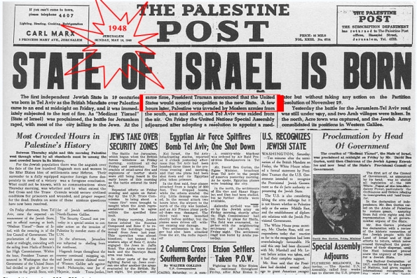 State of Israel Is Born2