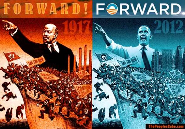 Lenin e Obama Campanha Posters