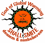 Image result for global warming god