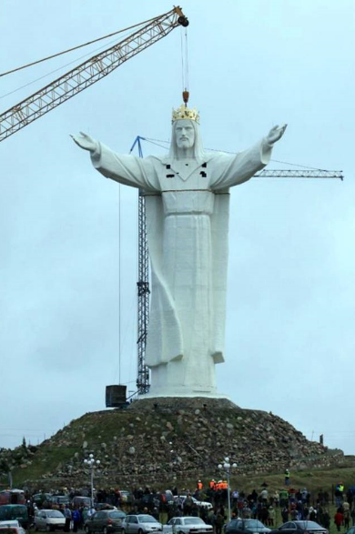 WORLD'S LARGEST STATUE OF JESUS CHRIST ~ LOCATED IN POLAND