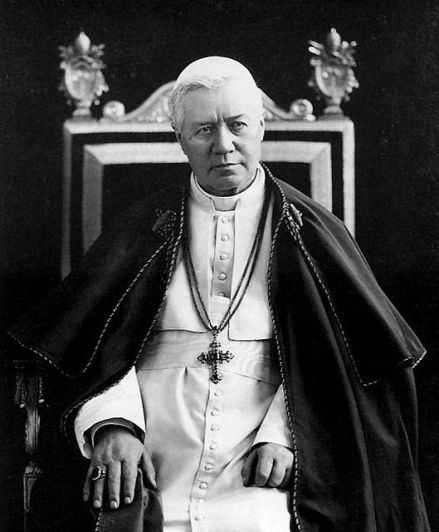Pope Pius X  4 August 1903 – 20 August 1914 (11 years, 16 days) was the first Pope canonized since St. Pius V in 1672.