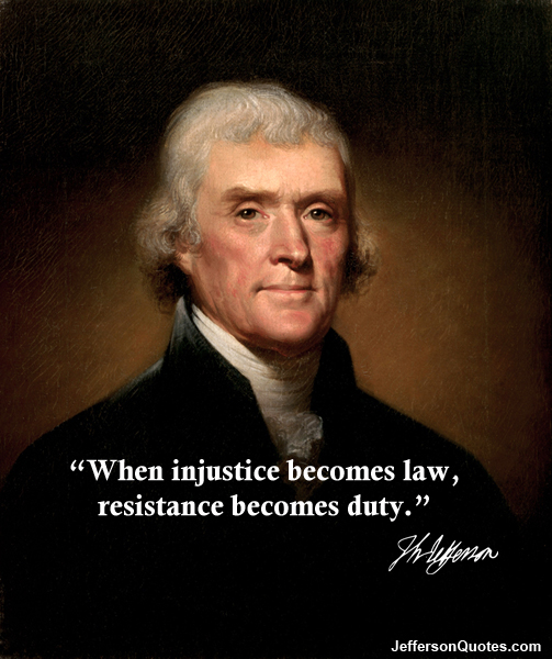Jefferson tyranny resistance