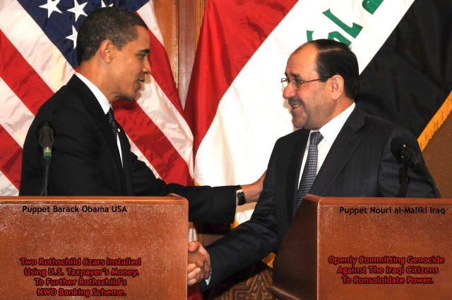 Iraqi Blowback: Three lawsuits Against Ex P.M. al-Maliki In The International Court Of Justice. Obama-al-maliki