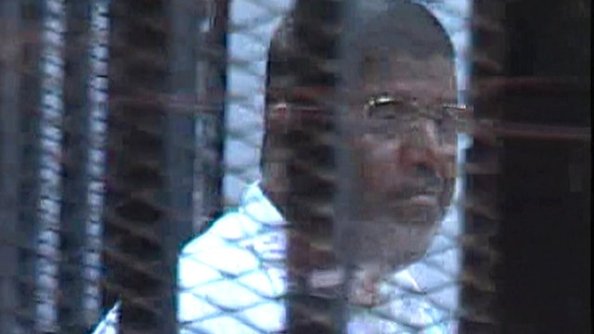 Installed NWO puppet muslim brotherhood EX President of Egypt Mohammed Morsi was thrown out on his ass by The Egyptian people July 2013 and now sits in prison.