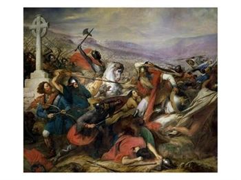 The Battle of Poitiers 25th October 732A.D.