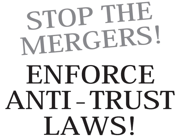 Anonymous Marches Throughout U.S. Against Mainstream Media With New Tactics! Stop-mergers-enforce-anti-trust-laws-sign