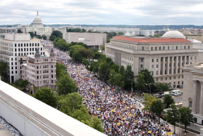 The Non-Existent March Onto The White House. 9/12/2009