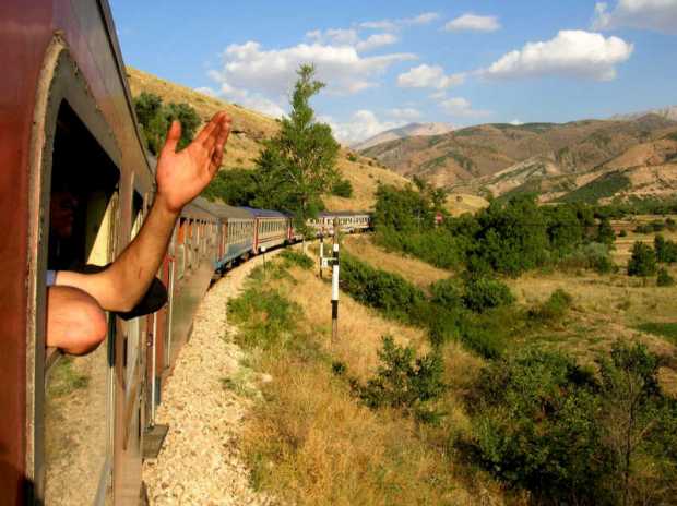 Riding The Train In Kurdistan
