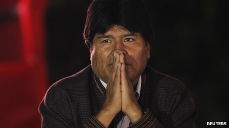 Evo Morales, a former coca producer, is Bolivia‘s first president of indigenous origin Bolivia has “irrefutable evidence” that the US has been working to destabilise the government of President Evo Morales, a senior minister has said.