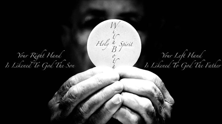 Hand God Father Son Spirit