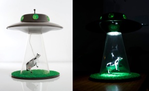 Get your alien cattle mutilation abduction lamp here.