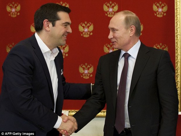 Alexis Tsipras and Vladimir Putin produce no major announcements or finance initiatives for Athens