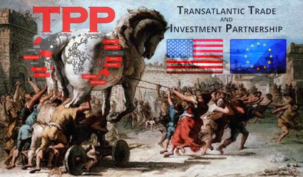 Trojan Horses - The Trans-Pacific Partnership and The Transatlantic Trade and Investment Partnership