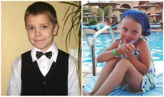 Russia plane crash victims Anton Bogdanov and Alena Moiseeva were among the 17 children killed